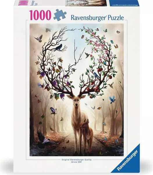 Ravensburger - Puzzle Fantasy Deer 1000pcs (12000459) - 4005555004592 - crystallotus.eu