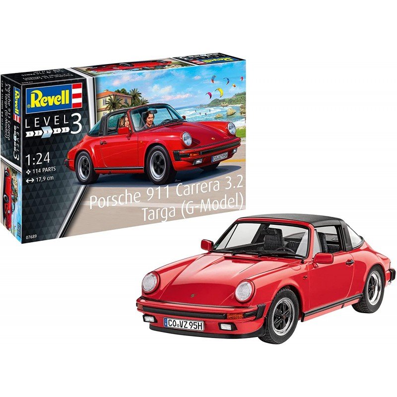 1:24 Porsche 911 Carrera 3.2 Targa (G - Model) - 4009803076898 - CrystalLotus.eu