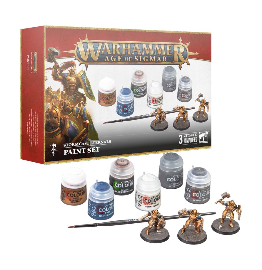 Age of Sigmar - Stormcast Eternals Paints Set (2026 English) (60-10)