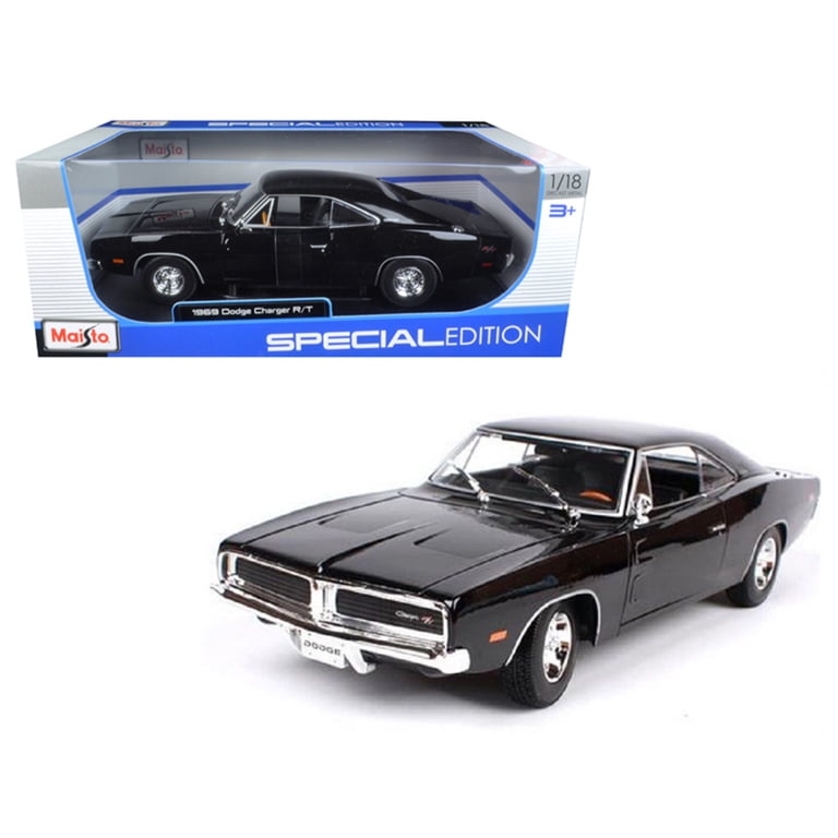 Maisto 1:18 Special Edition 1969 Dodge Charger R/T Black