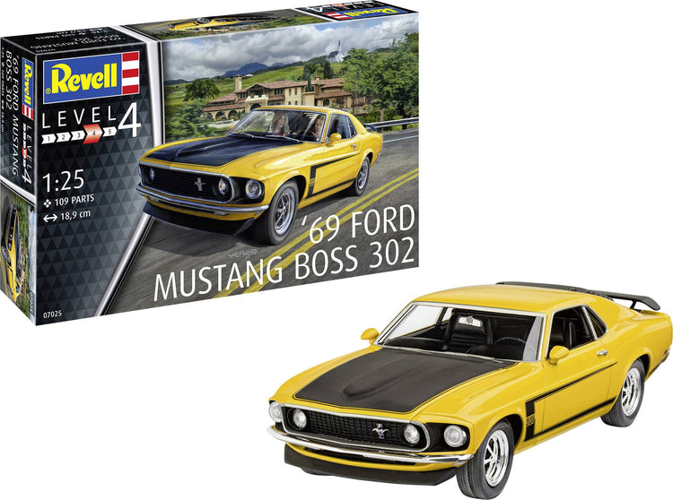 1969 Boss 302 Mustang (1:25) - 4009803070254 - CrystalLotus.eu