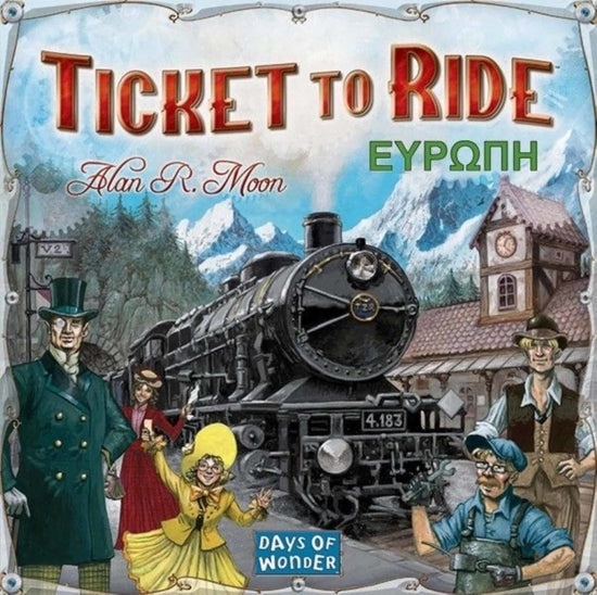 Kaissa Board Game Days Of Wonder Ticket To Ride: Europe for 2-5 Players Ages 8+
