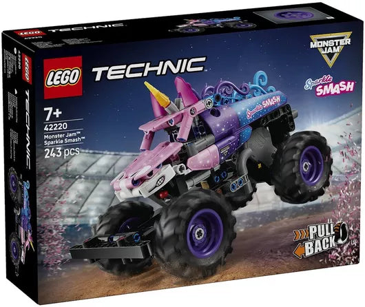 LEGO 42220 - Technic Monster Jam Sparkle Smash Pull-Back - 5702018034804 - crystallotus.eu