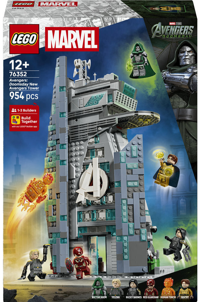 LEGO 76352 - Marvel Avengers: Doomsday New Avengers Tower - 5702018063347 - crystallotus.eu