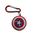 3D Polyresin Keychain - Captain America (Shield) - 5050293391250 - CrystalLotus.eu