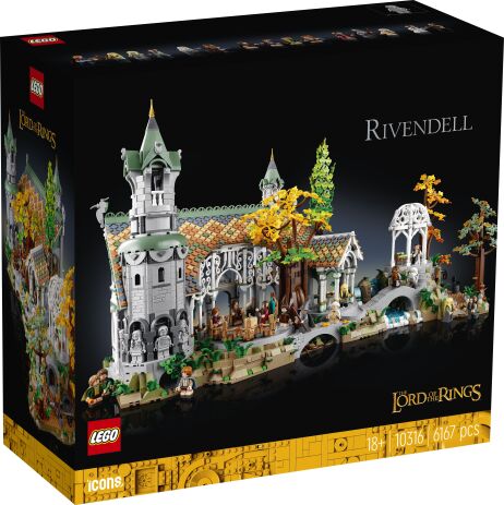 LEGO 10316 - Icons Of The Rings:Rivendell - 401958010316 - crystallotus.eu