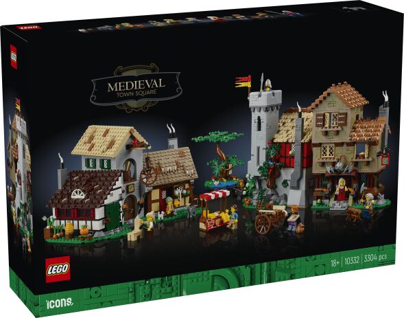 LEGO 10332 - Icons Medieval Town Square - 401958010332 - crystallotus.eu