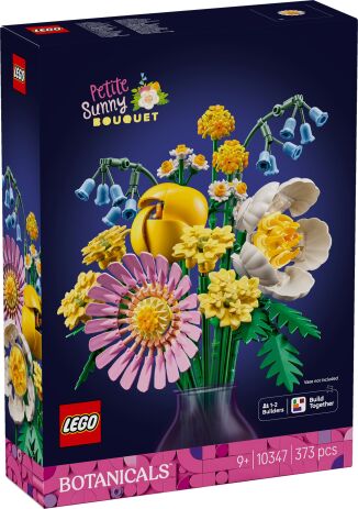 LEGO 10347 - Botanicals Petite Sunny Bouquet - 401958010347 - crystallotus.eu