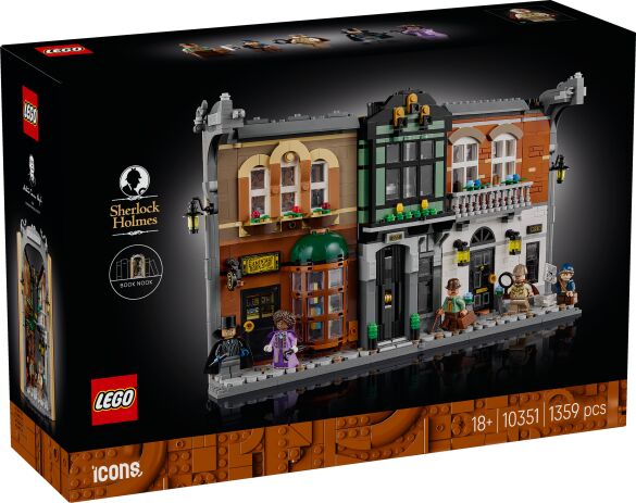 LEGO 10351 - Icons Sherlock Holmes: Book Nook - 401958010351 - crystallotus.eu