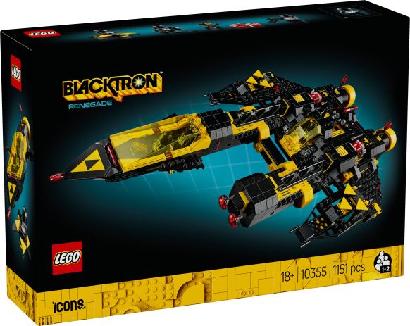 LEGO 10355 - Icons Blacktron Renegade - 401958010355 - crystallotus.eu