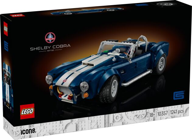 LEGO 10357 - Icons Shelby Cobra 427 S/C - 401958010357 - crystallotus.eu