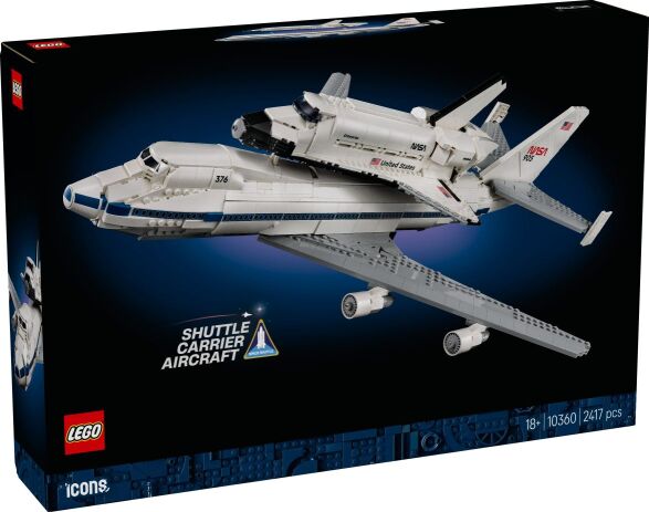 LEGO 10360 - Icons Shuttle Carrier Aircraft - 401958010360 - crystallotus.eu