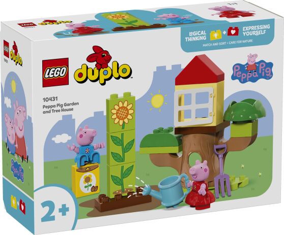 LEGO 10431 - Peppa Pig Garden &amp; Tree House - 401958010431 - crystallotus.eu