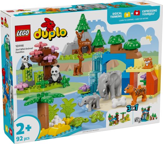 LEGO 10446 - 3in1 Wild Animal Families - 401958010446 - crystallotus.eu