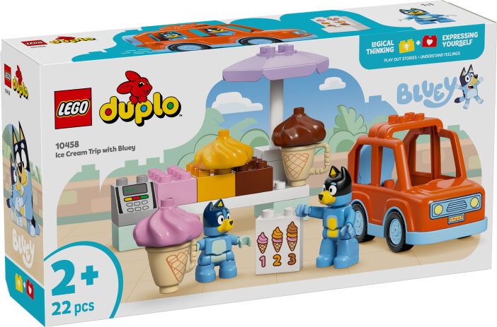 LEGO 10458 - Bluey Ice Cream Trip With Bluey - 401958010458 - crystallotus.eu
