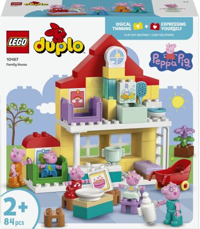LEGO 10467 - Peppa Pig Family House - 401958010467 - crystallotus.eu