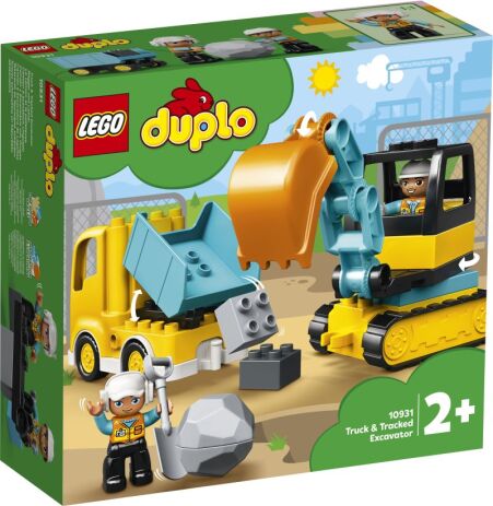 LEGO 10931 - Truck &amp; Tracked Excavator - 401958010931 - crystallotus.eu