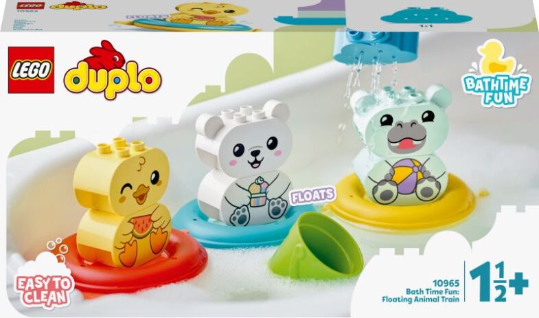 LEGO 10965 - Bath Time Fun: Floating Animal Train - 401958010965 - crystallotus.eu