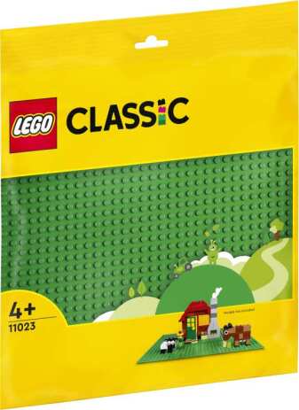 LEGO 11023 - Classic Green Baseplate - 401958011023 - crystallotus.eu