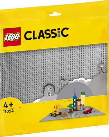 LEGO 11024 - Classic Gray Baseplate - 401958011024 - crystallotus.eu