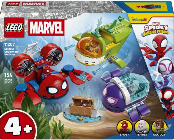 LEGO 11207 - Spidey: Spidey Underwater Vehicles - 401958011207 - crystallotus.eu