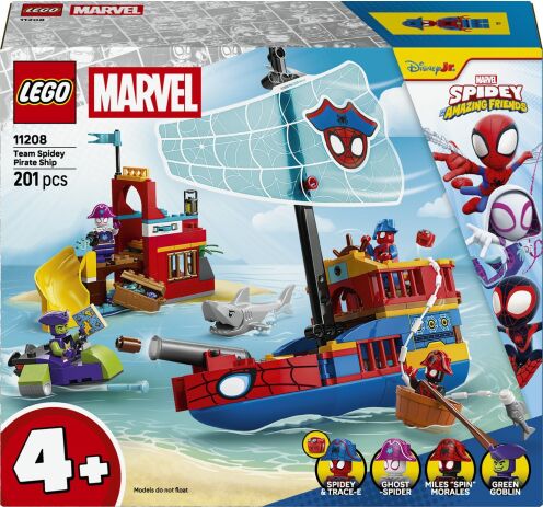 LEGO 11208 - Spidey: Team Spidey Pirate Ship - 401958011208 - crystallotus.eu