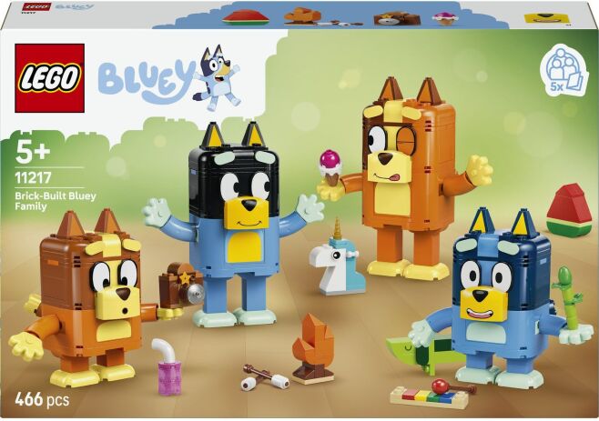 LEGO 11217 - Bluey Brick-Built Bluey Family - 401958011217 - crystallotus.eu