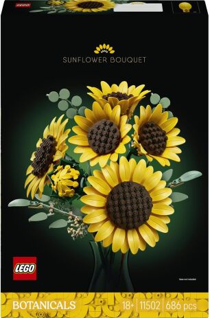 LEGO 11502 - Botanicals Sunflower Bouquet - 401958011502 - crystallotus.eu
