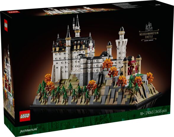 LEGO 21063 - Architecture Neuschwanstein Castle - 401958021063 - crystallotus.eu