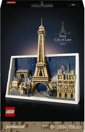 LEGO 21064 - Architecture Paris-City Of Love - 401958021064 - crystallotus.eu