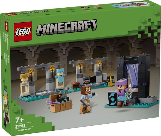 LEGO 21252 - Minecraft The Armory - 401958021252 - crystallotus.eu