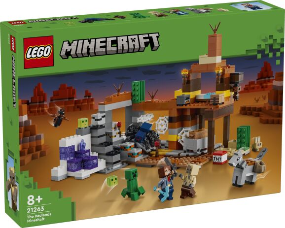 LEGO 21263 - Minecraft The Badlands Mineshaft - 401958021263 - crystallotus.eu
