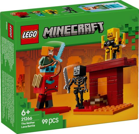 LEGO 21266 - Minecraft The Nether Lava Battle - 401958021266 - crystallotus.eu