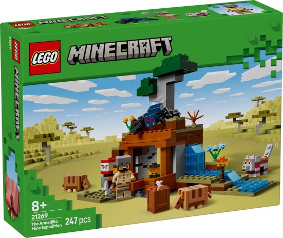 LEGO 21269 - Minecraft The Armadillo Mine Expedition - 401958021269 - crystallotus.eu