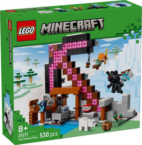 LEGO 21277 - Minecraft The Pickaxe Mine - 401958021277 - crystallotus.eu