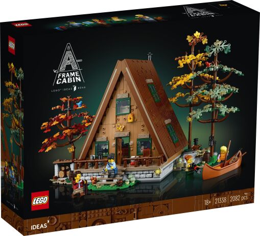 LEGO 21338 - Ideas A-Frame Cabin - 401958021338 - crystallotus.eu