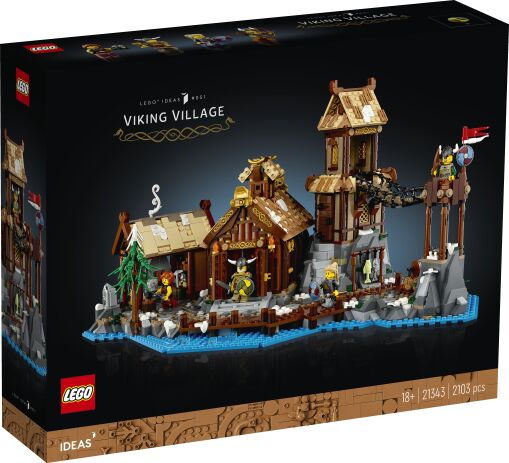 LEGO 21343 - Ideas Viking Village - 401958021343 - crystallotus.eu