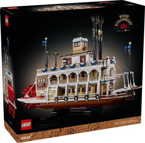 LEGO 21356 - Ideas River Steamboat - 401958021356 - crystallotus.eu