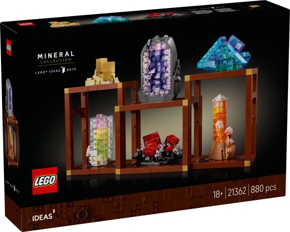 LEGO 21362 - Ideas Mineral Collection - 401958021362 - crystallotus.eu