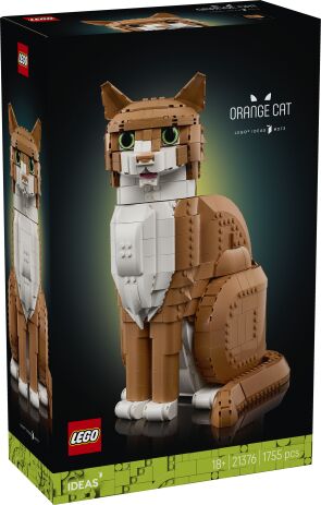 LEGO 21376 - Ideas Orange Cat - 401958021376 - crystallotus.eu