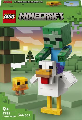 LEGO 21582 - Minecraft Chicken Jockey - 401958021582 - crystallotus.eu