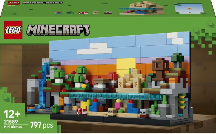 LEGO 21589 - Minecraft Mini Biomes - 401958021589 - crystallotus.eu