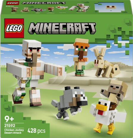 LEGO 21592 - Minecraft Chicken Jockey Desert Attack - 401958021592 - crystallotus.eu