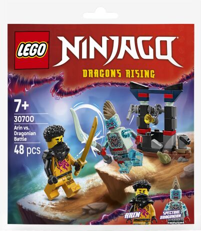 LEGO 30700 - Ninjago Arin vs. Dragonian Battle Mini Builds - 401958030700 - crystallotus.eu