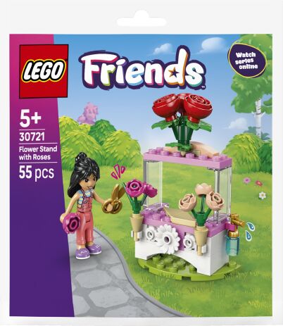 LEGO 30721 - Friends Flower Stand With Roses Mini Builds - 401958030721 - crystallotus.eu