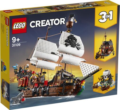LEGO 31109 - Creator 3in1 Pirate Ship - 401958031109 - crystallotus.eu