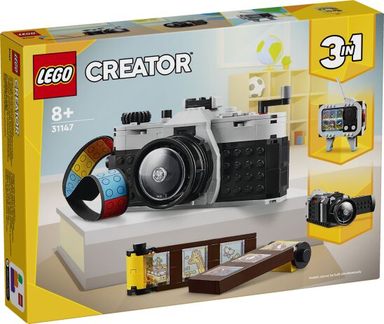 LEGO 31147 - Creator 3in1 Retro Camera - 401958031147 - crystallotus.eu
