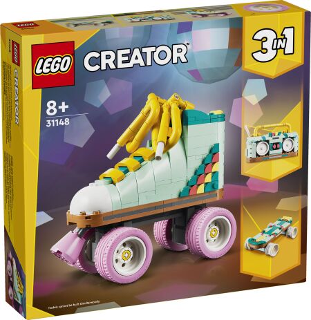 LEGO 31148 - Creator 3in1 Retro Roller Skate - 401958031148 - crystallotus.eu