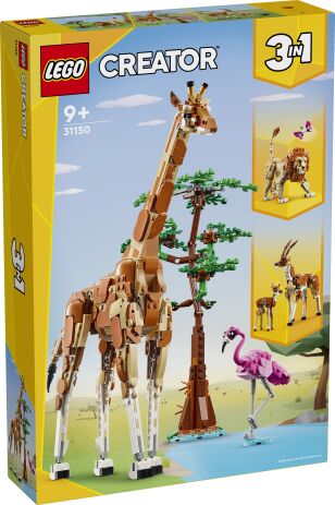 LEGO 31150 - Creator 3in1 Wild Safari Animals - 401958031150 - crystallotus.eu