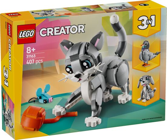 LEGO 31163 - Creator 3in1 Playful Cat - 401958031163 - crystallotus.eu
